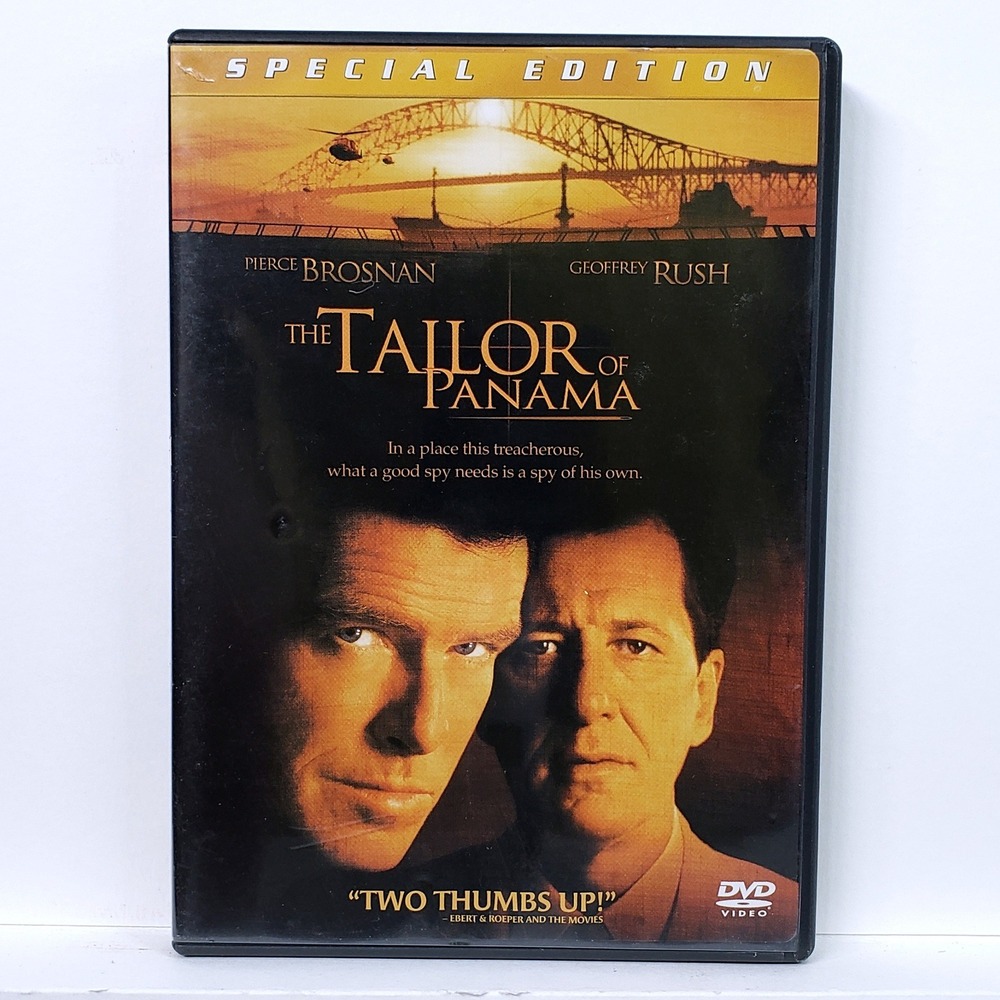 The Tailor of Panama Special Edition DVD Pierce Brosnan Geoffrey Rush Spy Thrill